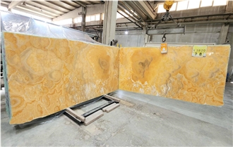 Orange Onyx Slabs