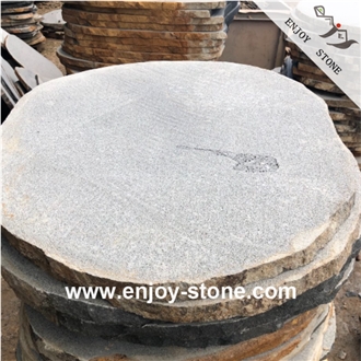 Grey Basalt Sawn Garden Stepping Stone