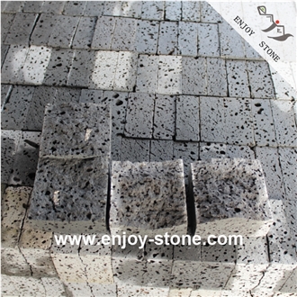 Lavastone Cobblestones For Paving And Roadside