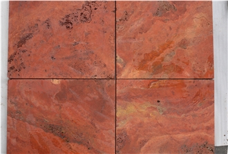 Red Travertine  Wall Tiles