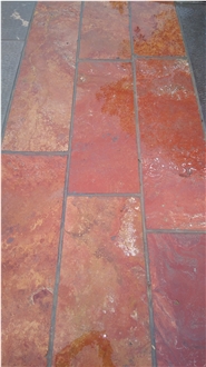 Red Travertine  Wall Tiles