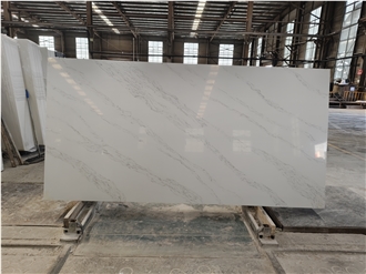 Artificial Stone Slabs Hot Sale Pattern Quartz Stone 7305