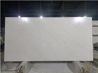 Hot Sale Pattern Calacatta Gold Quartz Slabs