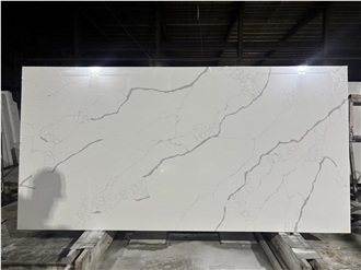 Quartz Slab Artificial Stone Slabs Hot Sale Pattern 6016