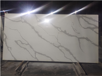 Quartz Slab Artificial Stone Slabs Hot Sale Pattern 6073