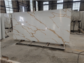 Quartz Slab Artificial Stone Slabs Hot Sale Pattern 6119