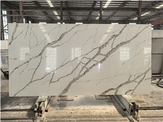 Quartz Slab Artificial Stone Slabs Hot Sale Pattern 7374