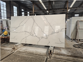 Quartz Slab Artificial Stone Slabs Hot Sale Pattern 7702