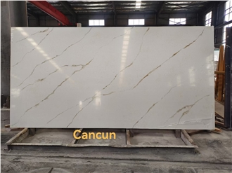 Quartz Slab Artificial Stone Slabs Hot Sale Pattern Cancun