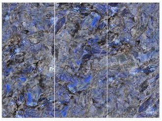 Top-Level Blue Sapphire Sintered Stone Slabs