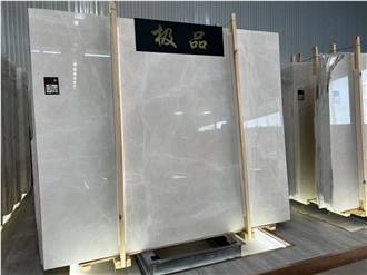 Elegant Crema Uno Marble Floor Tile Slabs For Indoor Design