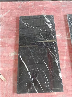 Hot Sale Elegant Nero Marquina Floor Tile For Classic Design