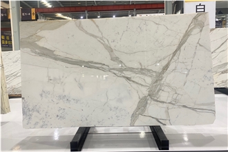 Italy Calacatta White Marble Slabs