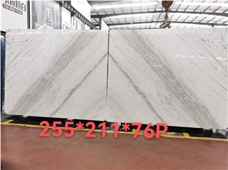 Light Color Guangxi Marble Slabs, White Wall Tiles