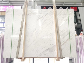 White Classic Volakas Marble Slabs For Luxury Design