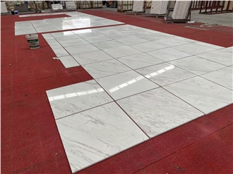 White Classic Volakas Marble Tiles For Exquisite Design