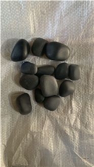 Natural River Black Pebble Stones