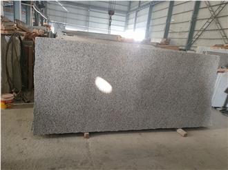China Colonial Ivory White Granite Polished Big Slabs