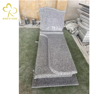China G623 Grey Granite Cross Monument