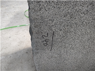 China Impala Black Sesame Flamed Granite Slabs G654 G3554