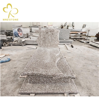 China Old G664 Granite Graveston Cross Tombstone