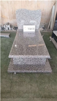 China Swan Blue Granite  Tombstone