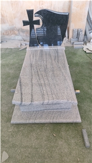 China Viscount White Granite Tombstone Polished