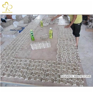 Natural Stone Mosaic Pattern Tile Swimming Pool Tiles