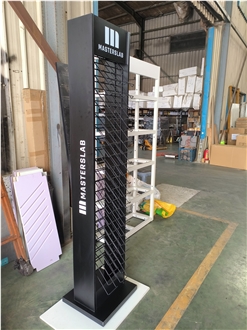 Floor-Standing Stereoscopic Display Rack