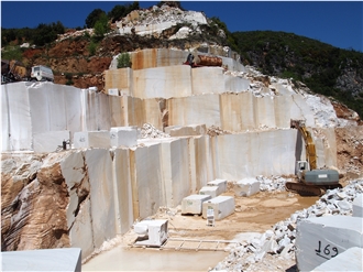 Silver Cloud Marble Quarry
