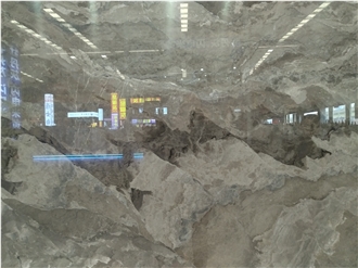 High Quality Van Gogh Brown Marble Slabs
