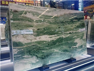 Hot Sale Victoria Green Marble Slabs -Polished