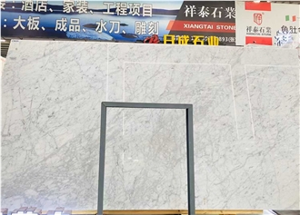 Italy Statuario Venato Marble Slabs-Polished