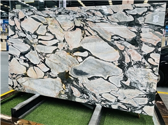 Calacatta Viola In Pink Color Marble Slabs