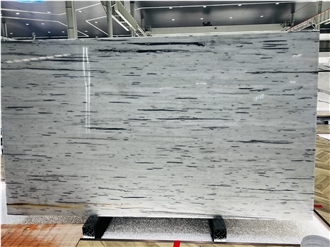 White Galactic Marble Stone Slabs Tiles