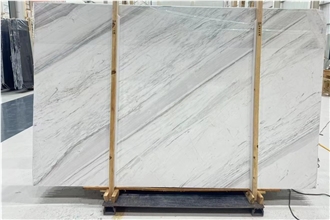 Imported White Marble Volakas White Slabs Tiles