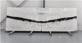Panda White Marble Slabs