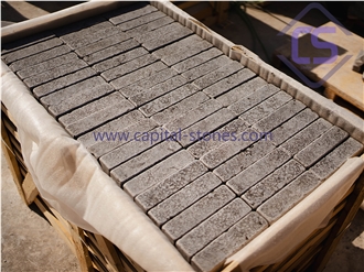Milly Gray Tumbled Mosaic Design