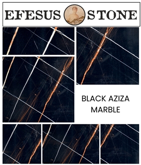 Noir Aziza Marble Slabs