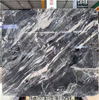 Cascata Grey Marble Slabs