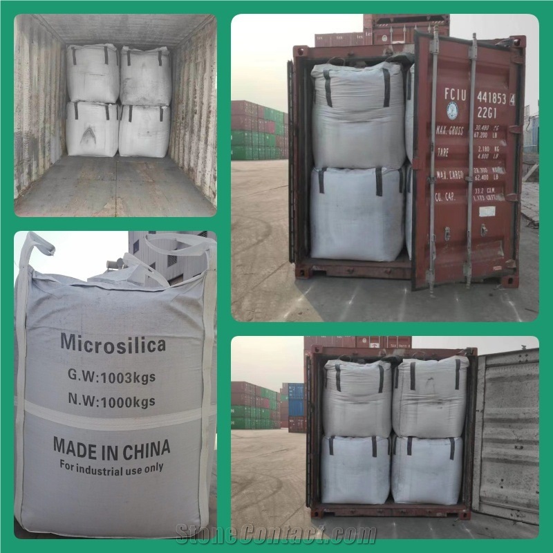 Undensified Silica Fume 95% Micro Silica Fly Ash