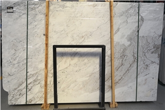 California Bianco White Marble Slabs