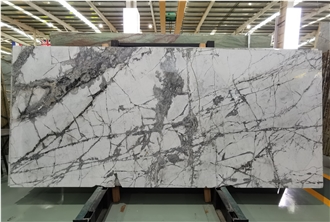 Cold River Snow Marble Slabs