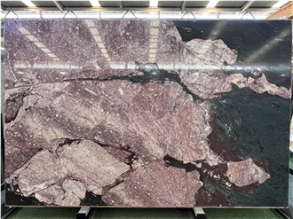 Four Season Pink Marble Slabs