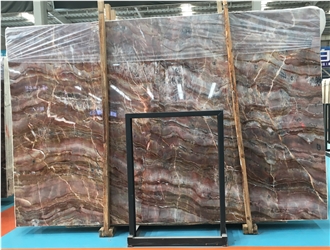 Luxury China Louis Red Marble Slabs