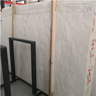 Royal Feathers White Marble / Karry Ice Jade Marble Slabs