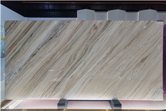 White Palissandro Bianco Marble Slabs