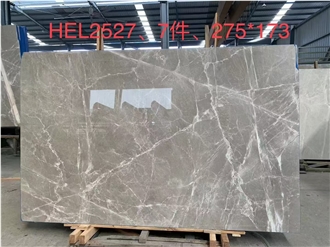 Dora Grey Marble Slab Floor Tile