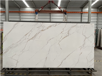 Calacatta Gold Large-Format Sintered Stone