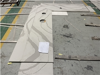 Calacatta Quartz Kitchen Worktops